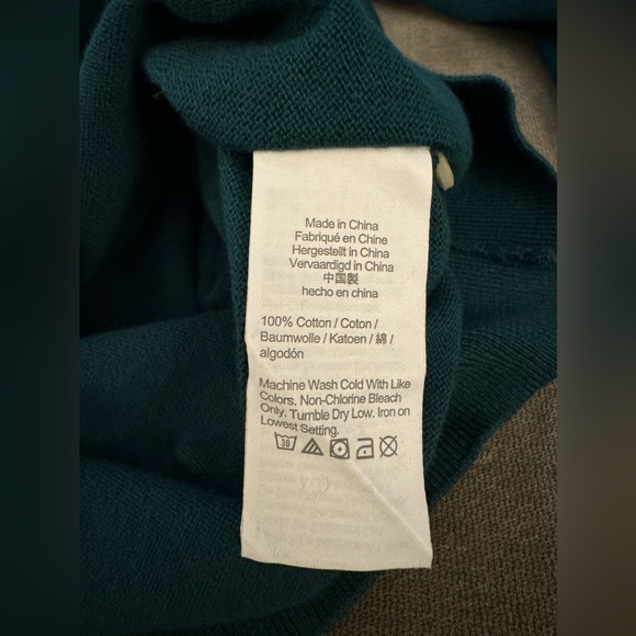 NEW. J.Crew Heritage Cotton Sweater-Polo. - Picture 6 of 6